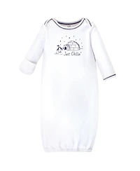 Touched by Nature Baby Boys Unisex Natural Soft Cotton Gowns