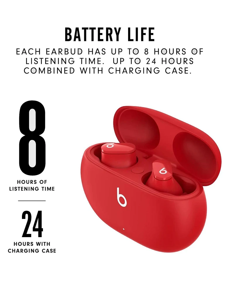 Studio Buds Totally Wireless Noise Cancelling Earbuds