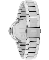 Tommy Hilfiger Women's Quartz Silver-Tone Stainless Steel Bracelet Watch