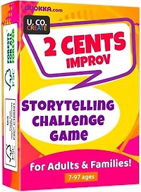 Quokka 2 Cents Family Friendly Comedy Storytelling Game Cards