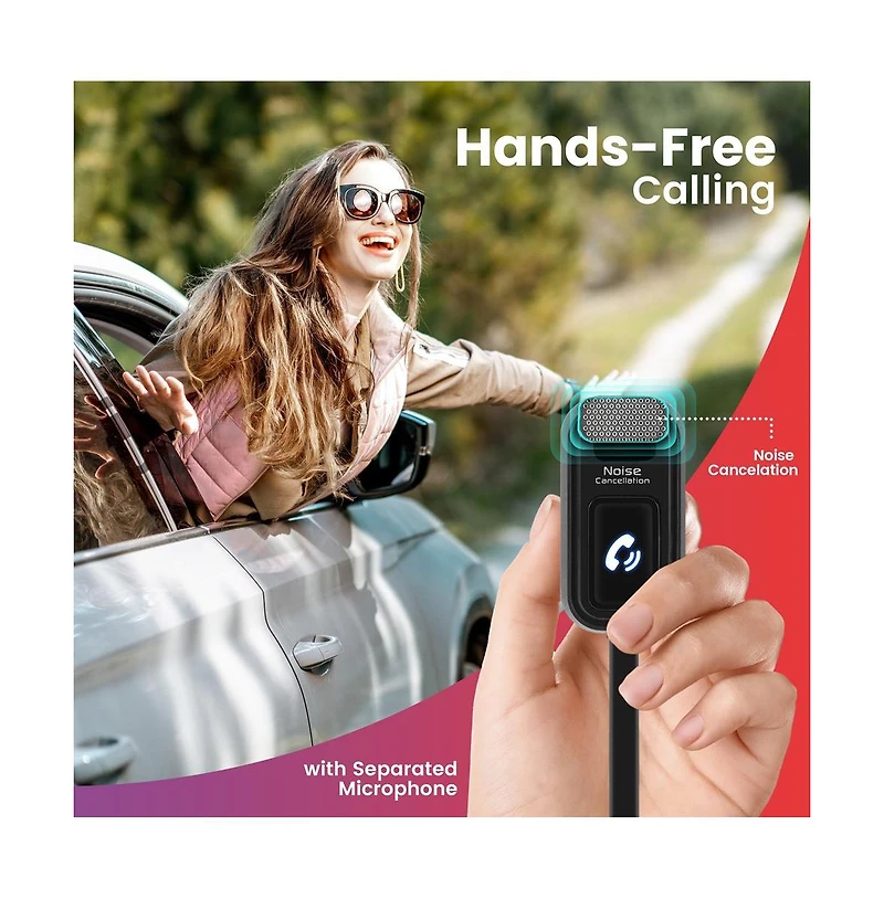 Pyle Bluetooth Car Fm Transmitter – Wireless Music Streaming & Hands-Free Calling