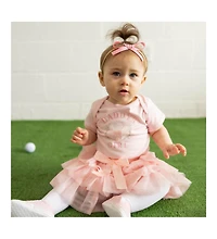Sweet Wink Baby Girls Daddy's Golf Short Sleeve Bodysuit