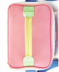 Packed Party Woven Insulated Confetti Cooler Bag, Large Cute Stylish Adult Reusable Lunch Tote for Women