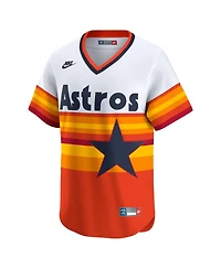 Nike Men's White Houston Astros Throwback Cooperstown Collection Limited Jersey