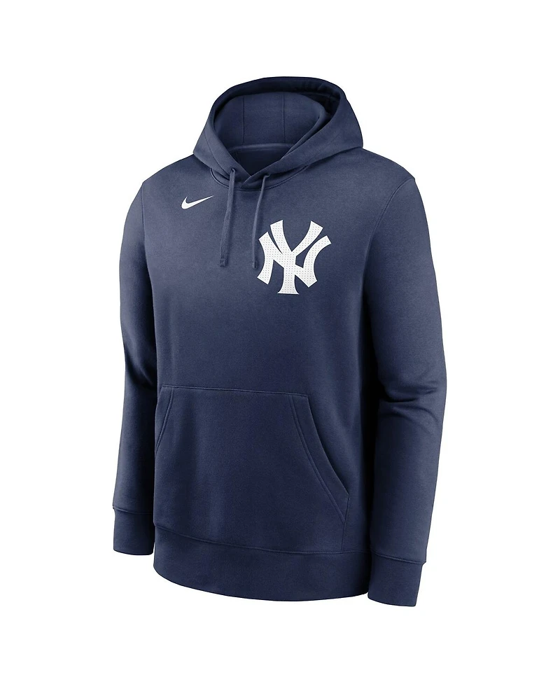 Nike Men's Aaron Judge Navy New York Yankees Player Name Number Club Pullover Hoodie