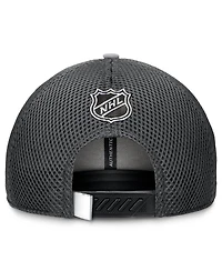 Fanatics Men's Gray Los Angeles Kings Authentic Pro Home Ice Trucker Adjustable Hat
