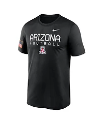 Nike Men's Black Arizona Wildcats 2024 Military Appreciation Legend Performance T-Shirt