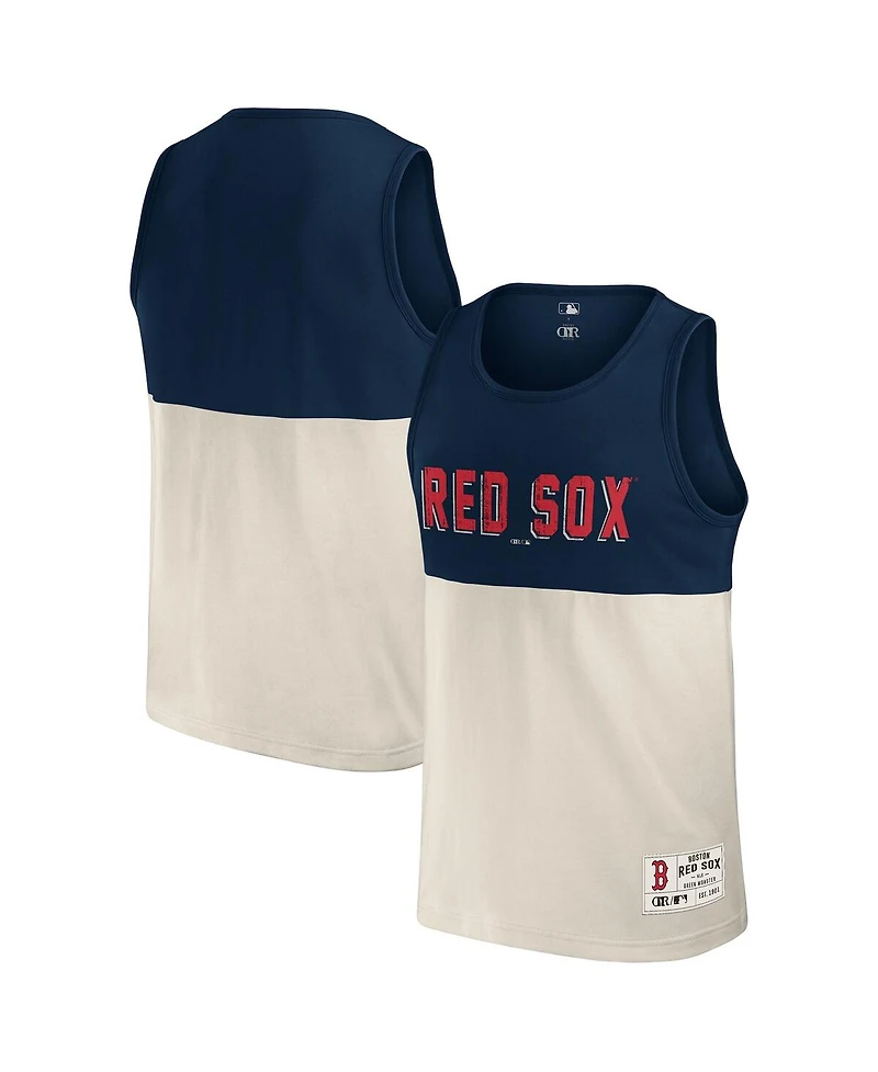 Darius Rucker Collection by Fanatics Men's Navy Boston Red Sox Color Block T-Shirt