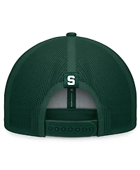 Top of the World Men's Green Michigan State Spartans Carson Trucker Adjustable Hat