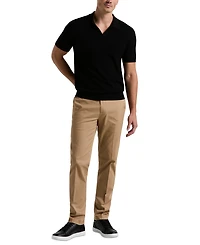 Perry Ellis Men's Johnny Collar Stripe Polo Shirt