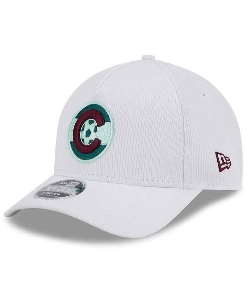 New Era Men's White Colorado Rapids 2025 Jersey Hook 9FORTY M-Crown Adjustable Hat