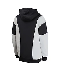Outerstuff Big Boys and Girls Black San Antonio Spurs Ace the Hole Pullover Hoodie