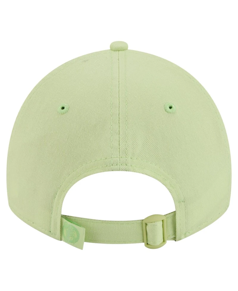 New Era Women's Light Green Boston Celtics Colorpack 9TWENTY Adjustable Hat