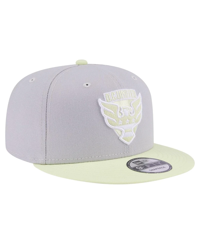 New Era Men's Gray D.c. United Color Pack Two-Tone 9FIFTY Snapback Hat