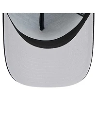 New Era Men's Black Atlanta Braves 9FORTY A-Frame Adjustable Hat