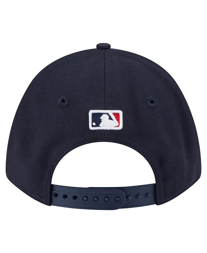 New Era Big Boys and Girls Navy Minnesota Twins Player Replica 9FORTY Adjustable Hat