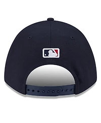 New Era Men's Navy Boston Red Sox Player Replica 9FORTY Adjustable Hat