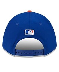 New Era Men's Royal New York Mets Player Replica 9FORTY Adjustable Hat
