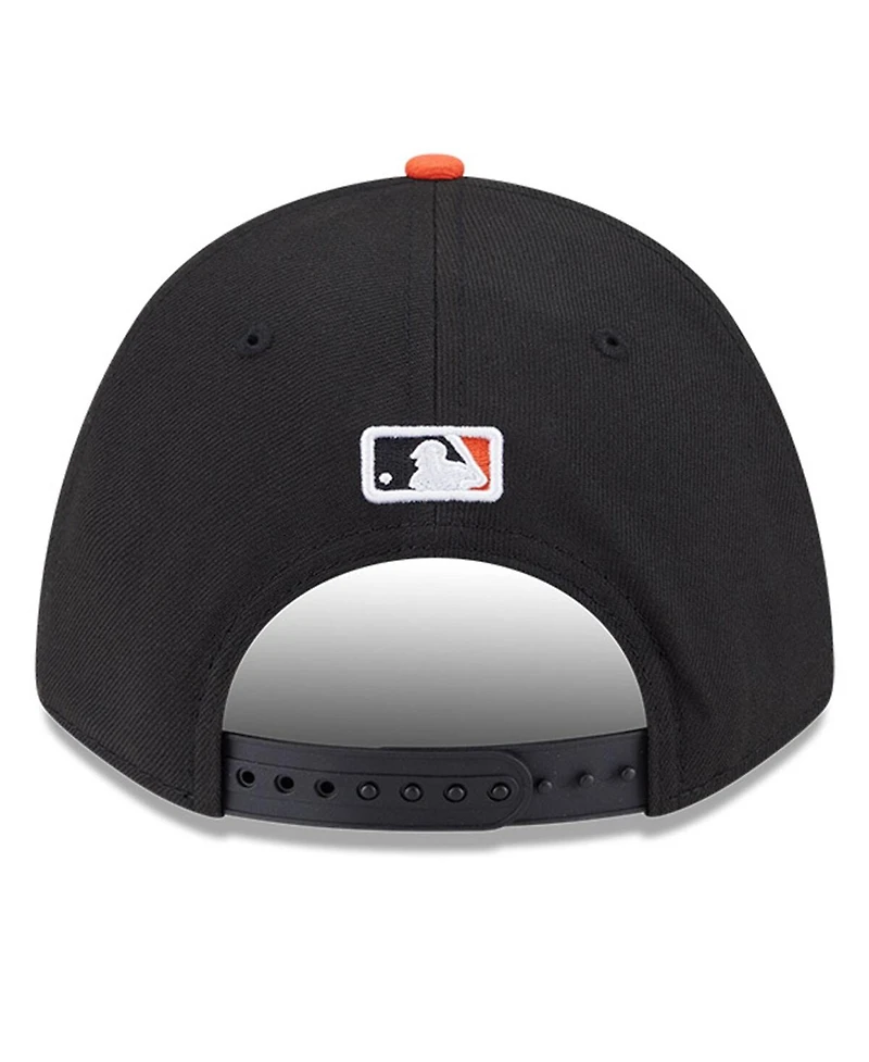 New Era Men's Black San Francisco Giants Player Replica 9FORTY Adjustable Hat