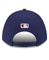 New Era Men's White Washington Nationals Player Replica 9FORTY Adjustable Hat