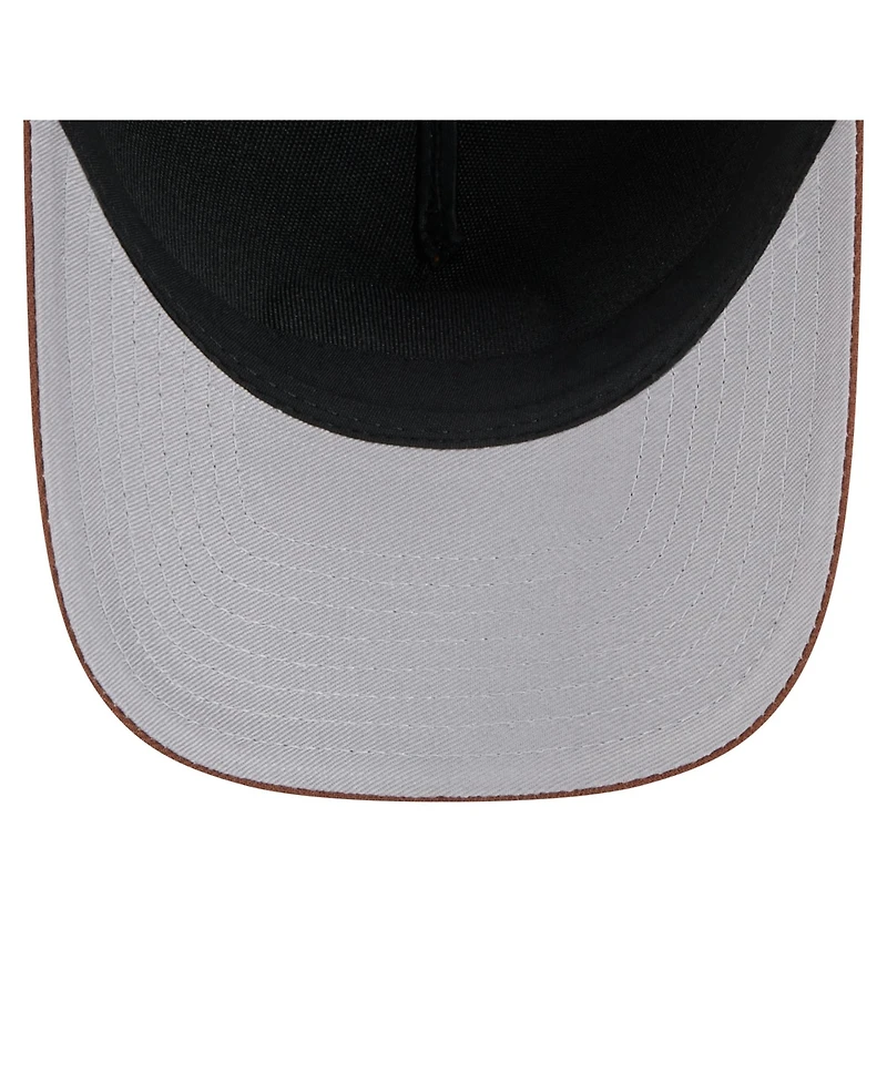 New Era Men's Brown Pittsburgh Steelers Motorsport 9FORTY Adjustable Hat