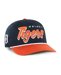 '47 Brand Men's Navy Detroit Tigers Drop Shadow Rope Hitch Adjustable Hat