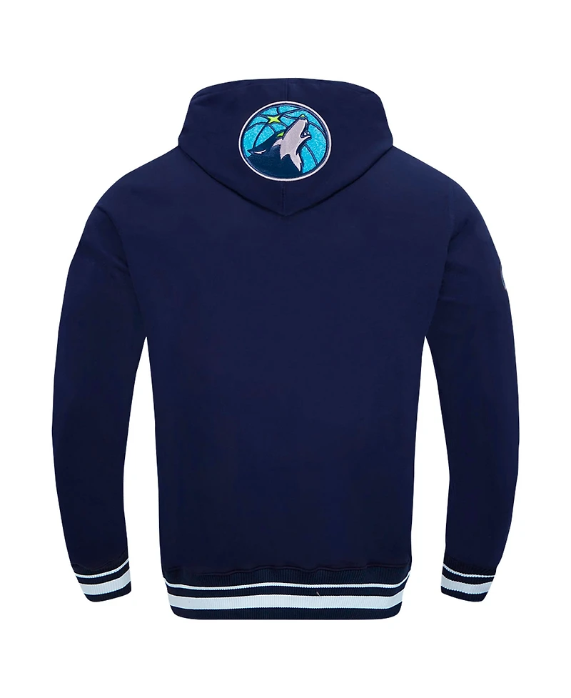 Pro Standard Men's Navy Minnesota Timberwolves Area Code Pullover Hoodie