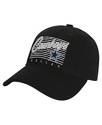Outerstuff Big Boys and Girls Black Dallas Cowboys Retro Wooly Adjustable Hat