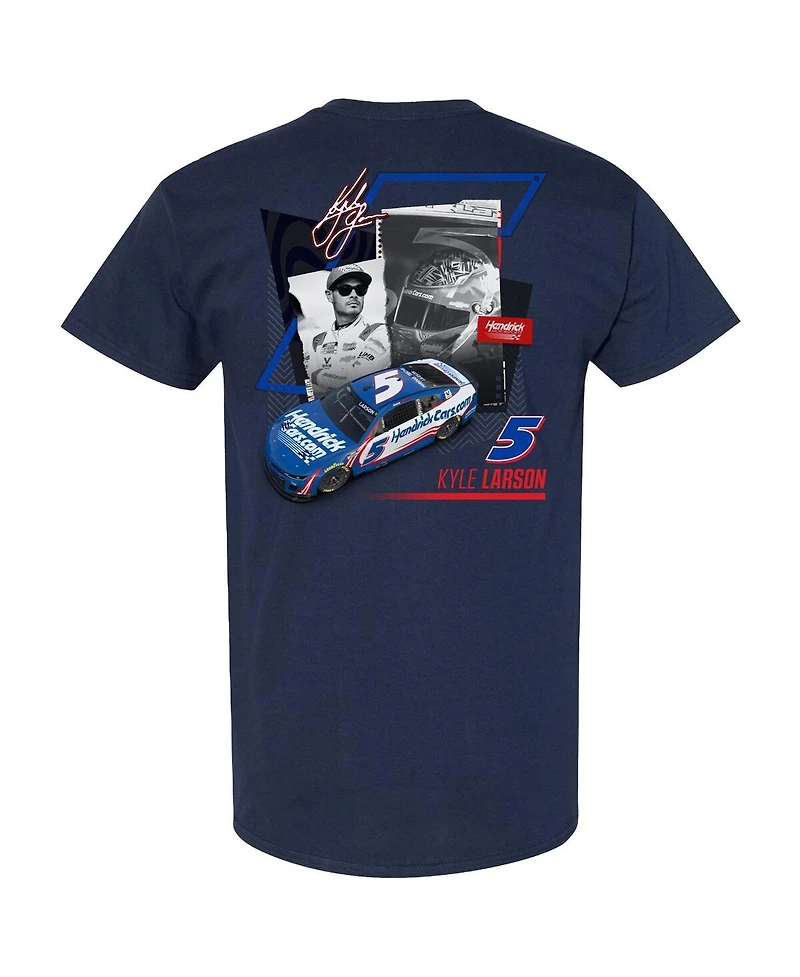Hendrick Motorsports Team Collection Men's Navy Kyle Larson T-Shirt