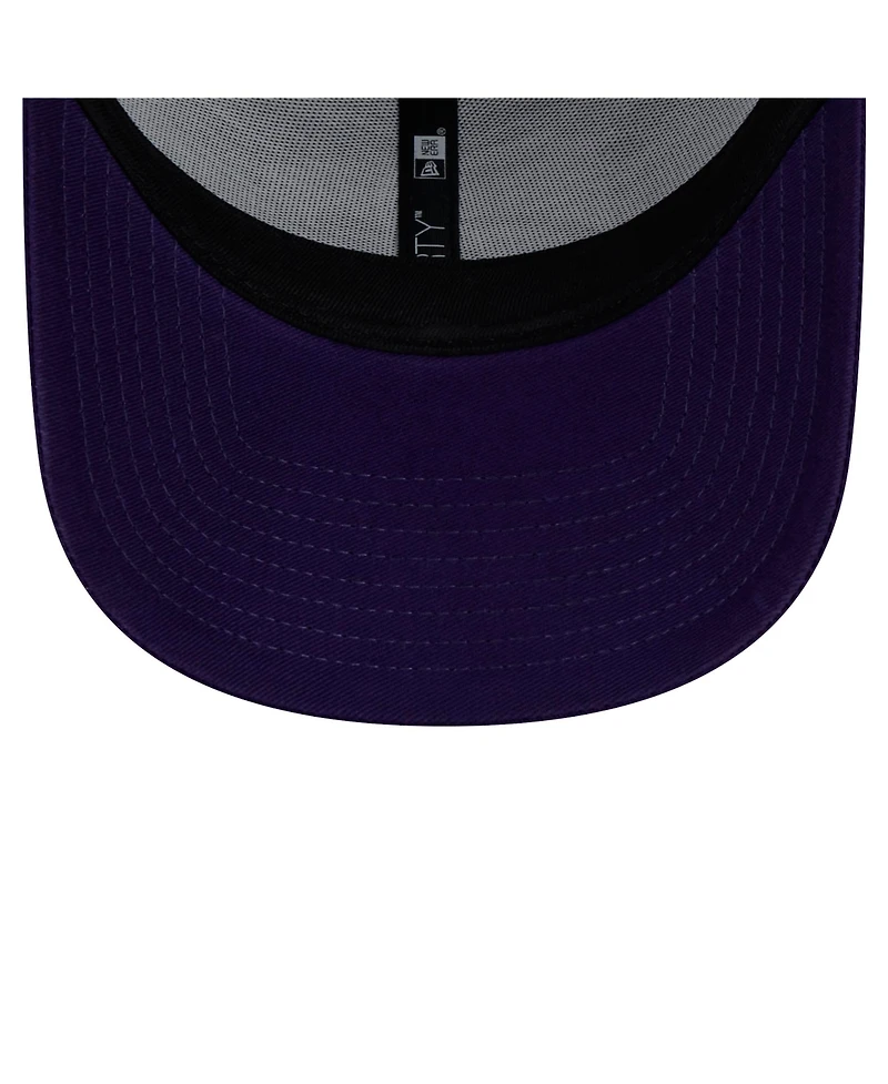 New Era Men's Purple Kansas State Wildcats Trucker 9FORTY Adjustable Hat