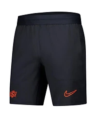 Nike Men's Black Oklahoma State Cowboys 2024/25 Sideline Performance Woven Shorts