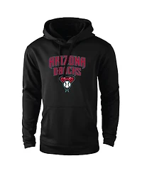 Dunbrooke Men's Black Arizona Diamondbacks Champion Pullover Hoodie