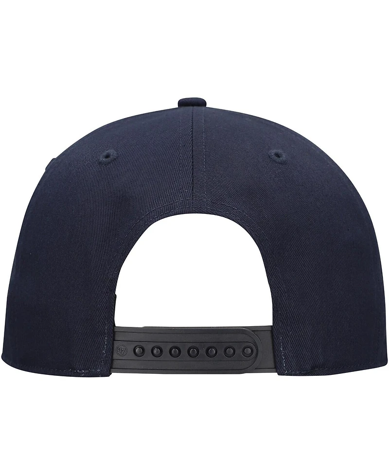 '47 Brand Men's Navy Memphis Grizzlies Core Logo Hitch Adjustable Hat
