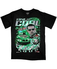 Joe Gibbs Racing Team Collection Men's Black Bobby Labonte Interstate Batteries Legends T-Shirt