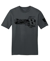 Richard Childress Racing Team Collection Men's Charcoal Kyle Busch Lifestyle T-Shirt