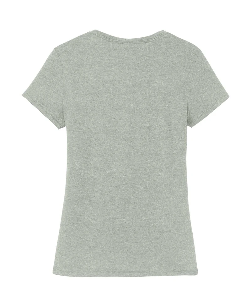 Hendrick Motorsports Team Collection Women's Heather Gray Chase Elliott Name Number Scoop Neck T-Shirt