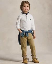Polo Ralph Lauren Toddler and Little Boys Sullivan Slim Stretch Sateen Pant