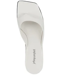 Jeffrey Campbell Honey-Bun Sculpted Demi-Wedge Sandals