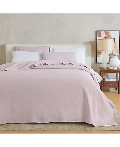 Linery & Co. Soft Stonewashed Stitched Lightweight Quilt Set