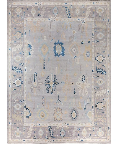 Adorn Hand Woven Rugs Colorful Oushak M1945 10'x13'8'' Area Rug