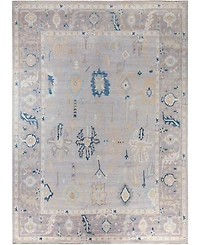 Adorn Hand Woven Rugs Colorful Oushak M1945 10'x13'8'' Area Rug