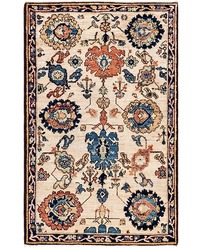 Adorn Hand Woven Rugs Serapi M1945 3'2''x5' Area Rug