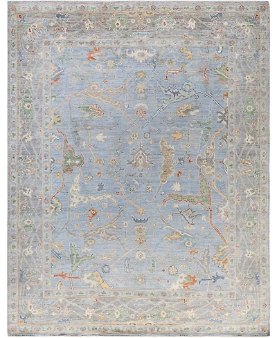 Adorn Hand Woven Rugs Colorful Oushak M1945 8'1''x10'3'' Area Rug