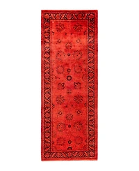 Adorn Hand Woven Rugs Fine Vibrance M1447 3'x8'5'' Runner Area Rug