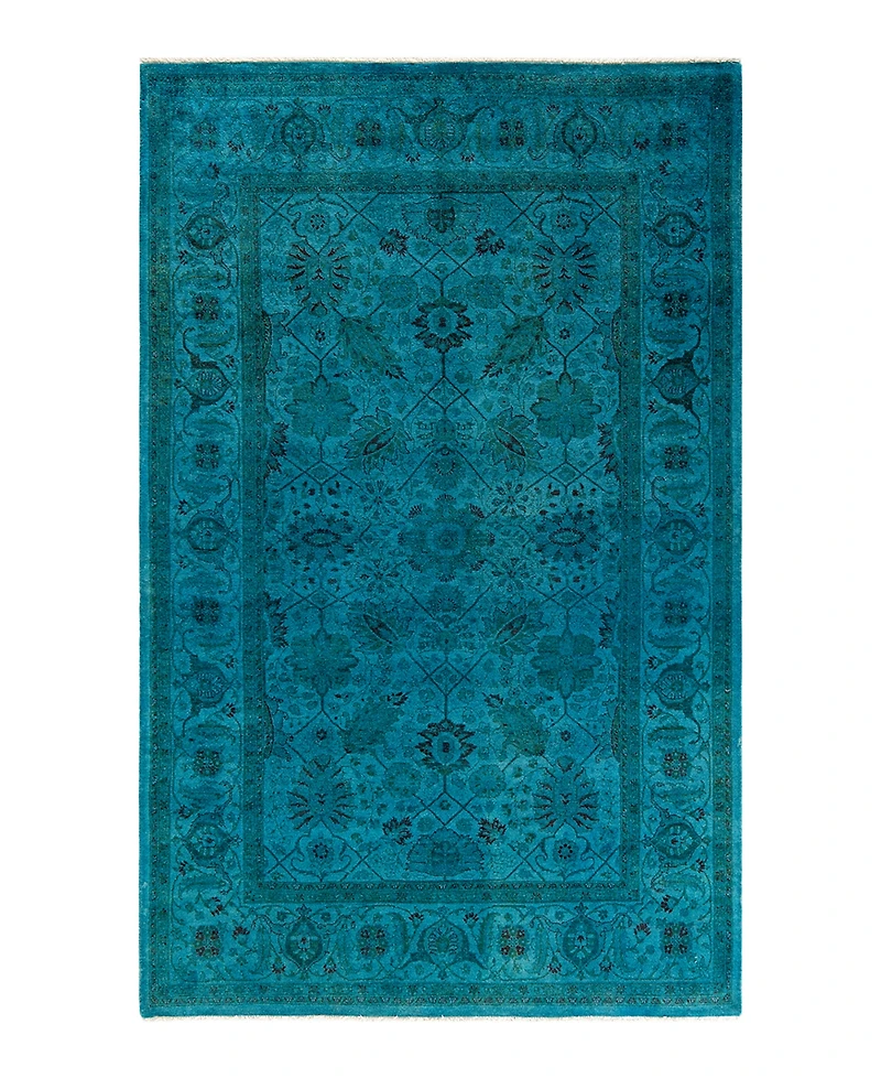 Adorn Hand Woven Rugs Fine Vibrance M1437 4'8''x7'3'' Area Rug