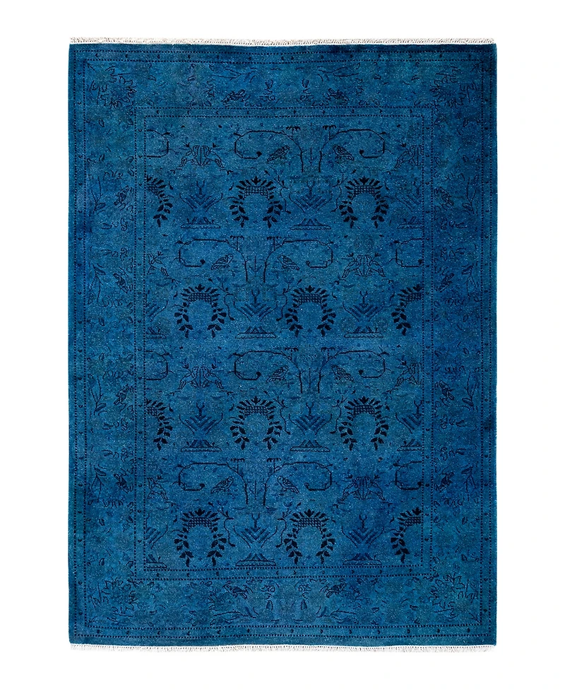 Adorn Hand Woven Rugs Fine Vibrance M1521 4'2''x5'10'' Area Rug
