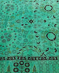 Adorn Hand Woven Rugs Fine Vibrance M1388 3'x12'4'' Runner Area Rug