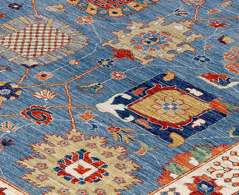 Adorn Hand Woven Rugs Colorful Oushak M1945 8'x10' Area Rug