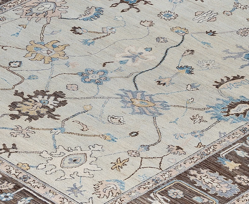 Adorn Hand Woven Rugs Colorful Oushak M1945 8'2''x10' Area Rug
