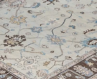 Adorn Hand Woven Rugs Colorful Oushak M1945 8'2''x10' Area Rug